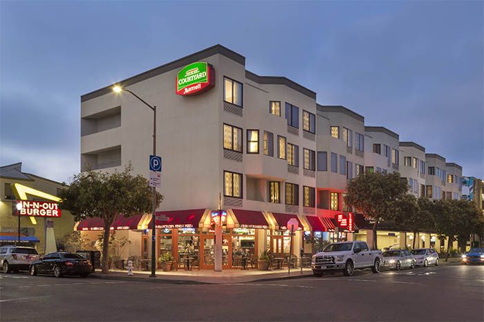 Courtyard San Francisco Fishermans Wharf main exterior